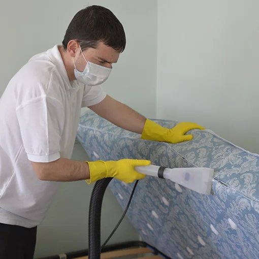 Cleaning patterned upholstery with an extraction tool